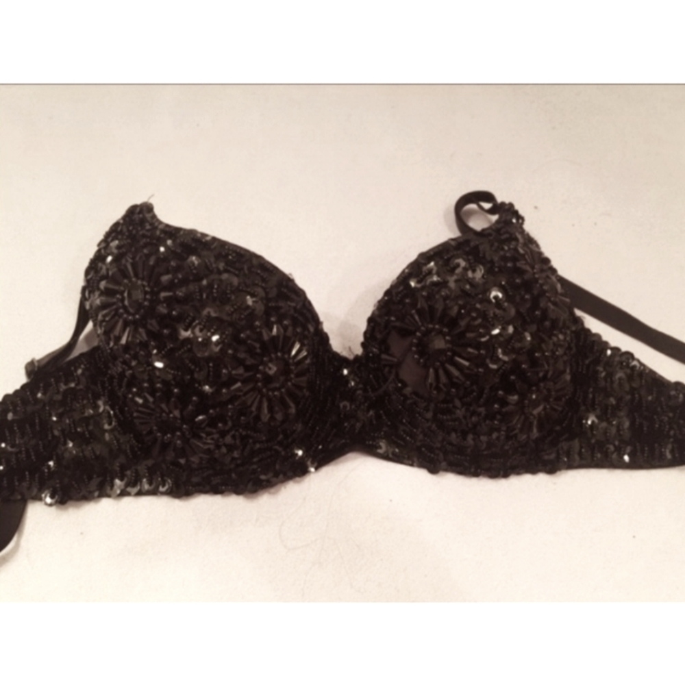 Costume sequin bra